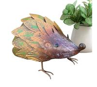 Ahuuen Hedgehog Figurine,Miniature Hedgehog Figurine Statue - Animal Figure Sculptures Decorations for Yard Art Offices Outside Outdoor Home Terrace Lawn Yard