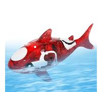 Ahuuen Kids Bath Activity Toy - Automatic Interactive Robot Fish | Water Activated Glow Effect, Floating Aquarium Design, Fun Motor Skill Training Toy For Young Kids Children