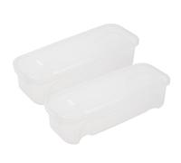 Ahuuen Pasta Cooker in Microwave | Stackable with Drainage Holes - Pasta Spaghetti Cooker in Microwave - for Easy Cooking Storage Fruit Vegetable Noodle Home Kitchen Office Dorm Fridge