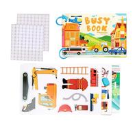 Ahuuen Preschool Learning Activities, Interactive Educational Workbook, Toddler Sensory Learning Book, for Kid Boys Girls Birthday Christmas Home Traveling Schools Kindergarten