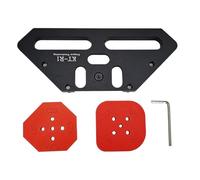 Ahuuen Router Corner Jig | Corner Radius Routing Templates - Lightweight Stencil Arc Cutting Guide Hand Tools for Craftsmen Furniture Edges Carpentry Projects Table Cabinet Woodworking