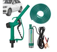 Ahuuen Transfer Pump,Vehicle Oil Extractor - 12V Portable Electric Pump with Automatic Stop for Garden Water Marine Automotive