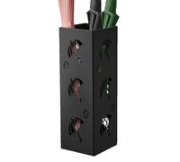Ahuuen Umbrella Holder - Metal Hollow Storage Basket Rack | Free Standing