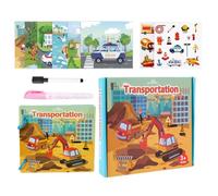 Ahuuen Watercolor Practice Book | Activity Safe Reusable Toy - Beginner Watercolor Workbook,for Family Parent Boy Girl Home School Classroom Indoor