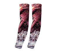 AHXN UV Sun Protection Arm Sleeves for Men & Women-UPF 50+ Sports Compression Cooling Sleeve-Unique TATTOO SLEEVE gift, Phoenix, All Code