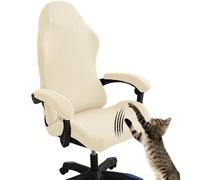 AHYBE Gaming Chair Covers Office Computer Chair Slipcovers With Armrest Covers,4-piece Set Stretch Game Swivel Chair Desk Chair Cover Protector,Soft Polyester Fabric,Rotating Armchair Covers(J)