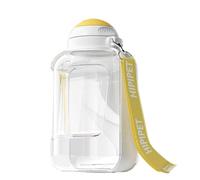 AHYBE Large Portable Dog Water Bottle Walking Drinking Cup 1000/1500ml Foldable Portable Leak Proof Lightweight Water Dispenser Drinking Bowl Bottles For Pet Outdoor Travel(White,1000ml)