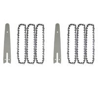 AHYLN 2Pcs 1/4 Chainsaw Chain Guide 6 Inch Electric Saw Mini Logging Blade Pruning Accessories .0517