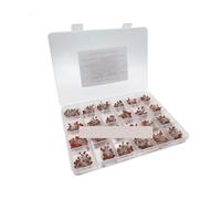 AHYLN 960PCS 24value*40PCS=960PCS 50V Ceramic Capacitor Assorted kit Assortment Set Box Capacitance Meters .0209