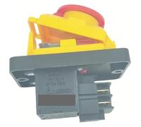 AHYLN KJD12 250V 4-Pin Start Stop No Volt Release Push Button Switch .0319