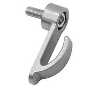 AHYLNM CNC Aluminium Alloy Motorcycle Single Hole Hook Helmet Bag Carry Holder Compatible With Bike Electric Scooter Moped