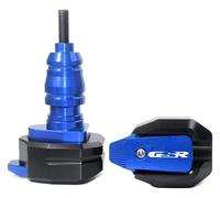 AHYLNM Motorcycle CNC Falling Protection Frame Slider Fairing Guard Crash Pad Protector Compatible with S&uzuki GSR600 GSR750 GSR400 GSR 400 600 750 .D121