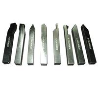 AI 8 Piece HSS Lathe Tool Set 6mm 1/4" Shank Metal Lathe Tool - Bag Packed