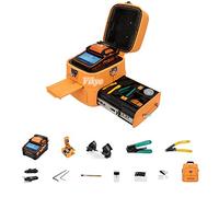 AI-9 Fusion Splicer, 5-Inch TFT LCD Screen, &MM Automatic Intelligent High Accuracy Optical Fiber Fusion Welding Splicing Machine 3-in-1 Fiber Holder, AC100-240V for, MM, DS, NZDS