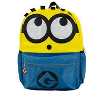 AI ACCESSORY INNOVATIONS 3D Gaming Character Backpack for Boys & Girls Bookbag with Adjustable Shoulder Straps, Minions, L, Minions