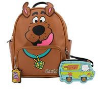 AI ACCESSORY INNOVATIONS Character Mini PU Backpacks Purse, Shoulder Bag,10.5 Inch, Faux Leather, Scooby Doo, S
