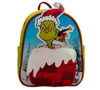 AI ACCESSORY INNOVATIONS Character PU Leather Mini Backpack 10.5" Black/Blue, S, Character