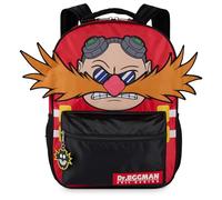 AI ACCESSORY INNOVATIONS Sonic Backpack for Boys & Girls Bookbag with Adjustable Shoulder Straps & Padded Back,16 Inch, Dr. Eggman, Standard, Character