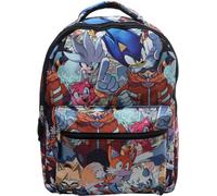AI ACCESSORY INNOVATIONS Sonic The Hedgehog Backpack: Engaging School Bag with Sonic Characters for Kids & Adults Durable & Comfortable Everyday Gear