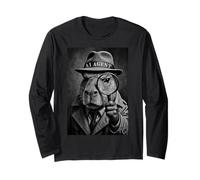 AI Agent Capy Capybara Viral Meme Artificial Intelligence Long Sleeve T-Shirt