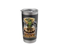 AI Agent Coffee Fail Meme Stainless Steel Insulated Tumbler