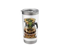 AI Agent Coffee Fail Meme Stainless Steel Insulated Tumbler