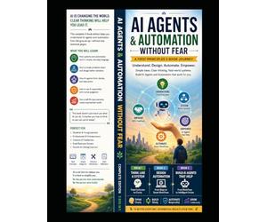 AI Agents and Automation Without Fear: Complete Edition: A First-Principles 3-Book Journey for Non-Technical Readers