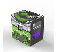 Ai Armor MTG Guild Colors Commander Deck Box (Selesnya, Black Leather)