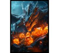 Ai Armor MTG Magic The Gathering (D20 Guardian) - 100ct Matte TCG Card Art Sleeves