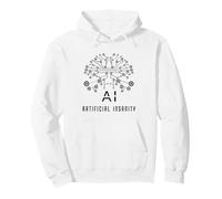 AI = Artificial Insanity - Tech Geek Humor Pullover Hoodie