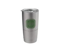 AI Artificial Intelligence Brain Computer Chip Technology Stainless Steel Insulated Tumbler