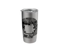 AI Artificial Intelligence Data Science Machine Learning Stainless Steel Insulated Tumbler