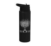 AI Artificial Intelligence Stainless Steel Insulated Water Bottle