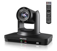 AI Auto Tracking PTZ Camera,4K UHD 20X Optical Zoom Live Streaming Camera | HDMI USB3.0 LAN PoE PTZ Camera for Church Services ,Worship, Sports Boasts and Events