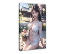 AI Battle Through The Heavens, Xiao Xun'er 3275000-3260d6af65-00000010 Canvas Poster Bedroom Decor Landscape Office Room Decor Gift Frame: 16x24inch(40x60cm)