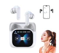 AI Bluetooth Translator Earphones Offer Real-time Translation, Ai Language Translation Ear Buds, Real-Time 144 Languages Translator Earphones, for Sports, Business, Travel