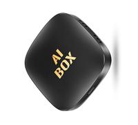 AI Box Car Play Adapter Auto Converter Triple Platform Compatibility Highly Resolution Output Plugs Play Efficient Heat Dissipation Car Entertainment Adapter High Resolution Output for Long Drives