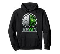 AI Brain Artificial Intelligence Engineer Specialist Coder Pullover Hoodie