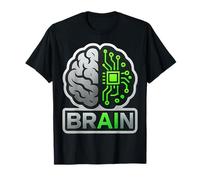 AI Brain Artificial Intelligence Engineer Specialist Coder T-Shirt