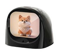 AI Car Robot Dashboard Companion-Intelligent Emotional Expression Smart Pet with 2" Screen & Bluetooth Connectivity,30+ Language Support Interactive Dash Robot for Car Interior,Home Office Gift(Black