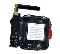 AI Chatbot Watch - ESP32S3 Programmable Development Watch with Voice Control, OLED Display & DIY IoT Support for AI Learning, Education & Creative Projects