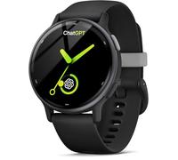 AI ChatGPT Translator Watch, Fitness Tracking, Heart Rate & Sleep Monitor, OLED Display, Titanium Alloy IP68 Waterproof, Multi-Sport Modes, Black