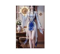 AI Chinese Animation, An Miaoyi, Shaking The Sky28 Canvas Poster Bedroom Decor Landscape Office Room Decor Gift Unframe: 16x24inch(40x60cm)