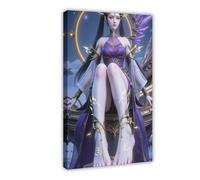 AI Chinese Animation, Battle Through The Heavens, Dragon Emperor Zi Yan Canvas Poster Bedroom Decor Landscape Office Room Decor Gift Frame: 12x18inch(30x45cm)