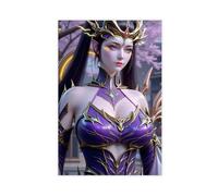 AI Chinese Animation, Battle Through The Heavens, Dragon Emperor Zi Yan11 Canvas Poster Bedroom Decor Landscape Office Room Decor Gift Unframe: 20x30inch(50x75cm)