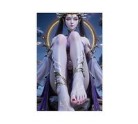 AI Chinese Animation, Battle Through The Heavens, Dragon Emperor Zi Yan15 Canvas Poster Wall Art Decor Print Picture Paintings for Living Room Bedroom Decoration Unframe: 16x24inch(40x60cm)