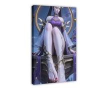 AI Chinese Animation, Battle Through The Heavens, Dragon Emperor Zi Yan21 Canvas Poster Wall Art Decor Print Picture Paintings for Living Room Bedroom Decoration Frame: 12x18inch(30x45cm)
