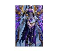 AI Chinese Animation, Battle Through The Heavens, Dragon Emperor Zi Yan26 Canvas Poster Wall Art Decor Print Picture Paintings for Living Room Bedroom Decoration Unframe: 16x24inch(40x60cm)