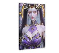 AI Chinese Animation, Battle Through The Heavens, Dragon Emperor Zi Yan6 Canvas Poster Bedroom Decor Landscape Office Room Decor Gift Frame: 12x18inch(30x45cm)