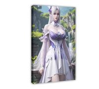 AI Chinese Animation, Battle Through The Heavens, Little Doctor Fairy Canvas Poster Wall Art Decor Print Picture Paintings for Living Room Bedroom Decoration Frame: 24x36inch(60x90cm)